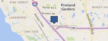 Buttner Hammock location map