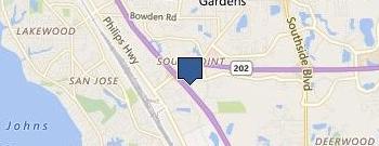Pro Plumbers Jacksonville location map