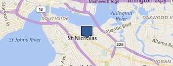 Bonnie's Floral Designs location map