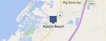 Apollo Beach Locksmith Fast location map