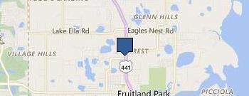 Campers Corner RV location map