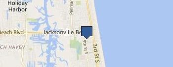 Jax Beach Festivals Inc location map