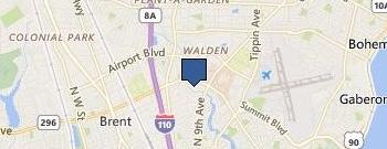 Carmike Pensacola Bayou 15 location map