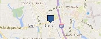Fastenal location map