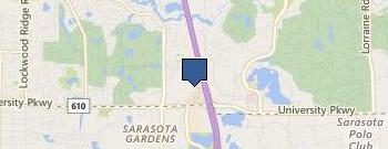 Baldinger Philip J DPM location map