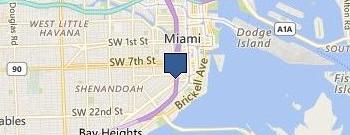 South Beach Yoga location map