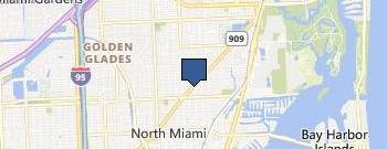 West Dixie Towers location map