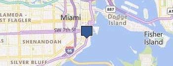 Party Rental Miami location map