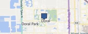 Inlingua Language School Doral location map