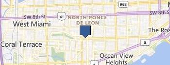 Portfolio Salon location map
