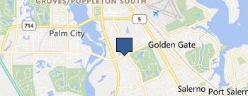 Comfort Chiropractic location map