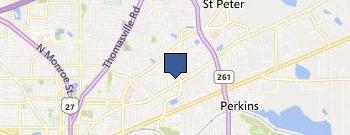 Leon County Mosquito Control location map
