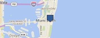 Petsercize! Pet Care of Miami Beach location map