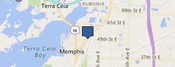 Penske Truck Rental location map