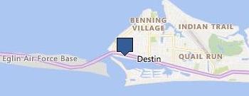 A Luther's Pontoon Boat Rental location map