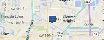 All American Transport location map