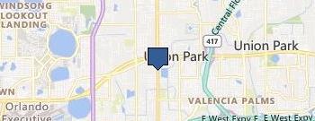 Precision Door Service location map