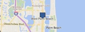 Antonio Cuellar Photography of West Palm Beach location map