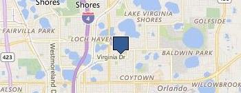 Landscapes Orlando location map