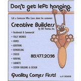 Creative Builders-Bill Thomas - Home Builders & Building Contractors in Port Richey