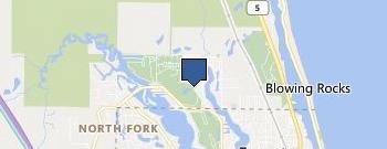 Turtle Creek Club, Jupiter Florida location map