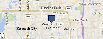 Van Gelder Hugh MD location map