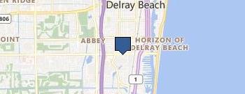 Palm Beach Gym location map