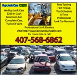 Buy Junk Cars Cash - Junkyards in Orlando