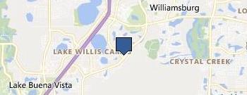 Orlando Airport Taxi location map