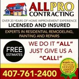 Peter Chegini All Pro Contg - Home Builders & Building Contractors in Orlando