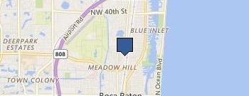 Fred M Bush Millwork location map