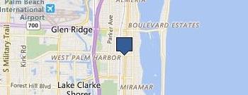 Advertising Lamar location map