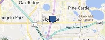 Aflac location map