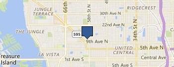 Chuck E Cheese's location map
