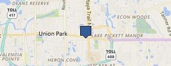 East Orlando Dental location map