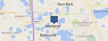Maitland Tire CO location map