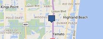 Public Insurance Adjusters Water Damage Consultants Delray Beach Boca Raton FL location map