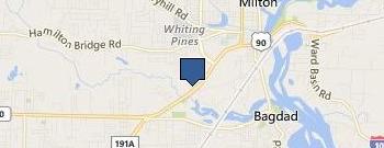 Milton Dodge Chrysler Jeep Inc location map