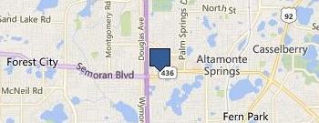 Nuviva Medical Weight Loss Clinic of North Orlando location map