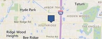 Trace Marketing location map