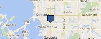 Sarasota Ford location map