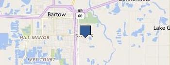 Polk County Social Service Department location map
