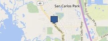 Cape Coral Eye Center location map