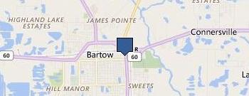 Polk Arts Alliance location map
