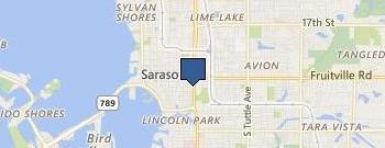 Brown Richard H MD location map