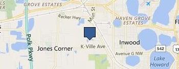 Commercial Warehousing location map