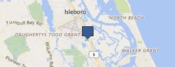 Public Works-New Smyrna Beach location map