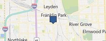 25th & Grand Shell location map