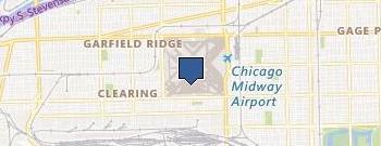 Atlantic Aviation Chicago location map