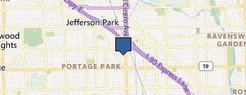 Chicago Garage Door Repair location map